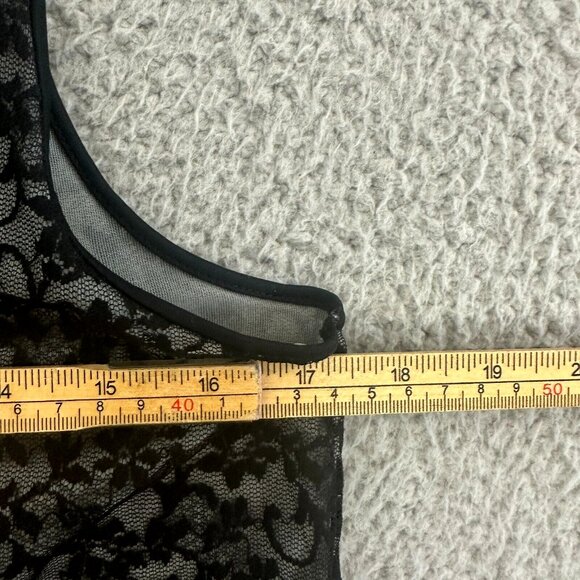 Vintage 60s Nightgown Lingerie Layered Ruffled Made in USA - Picture 6 of 16